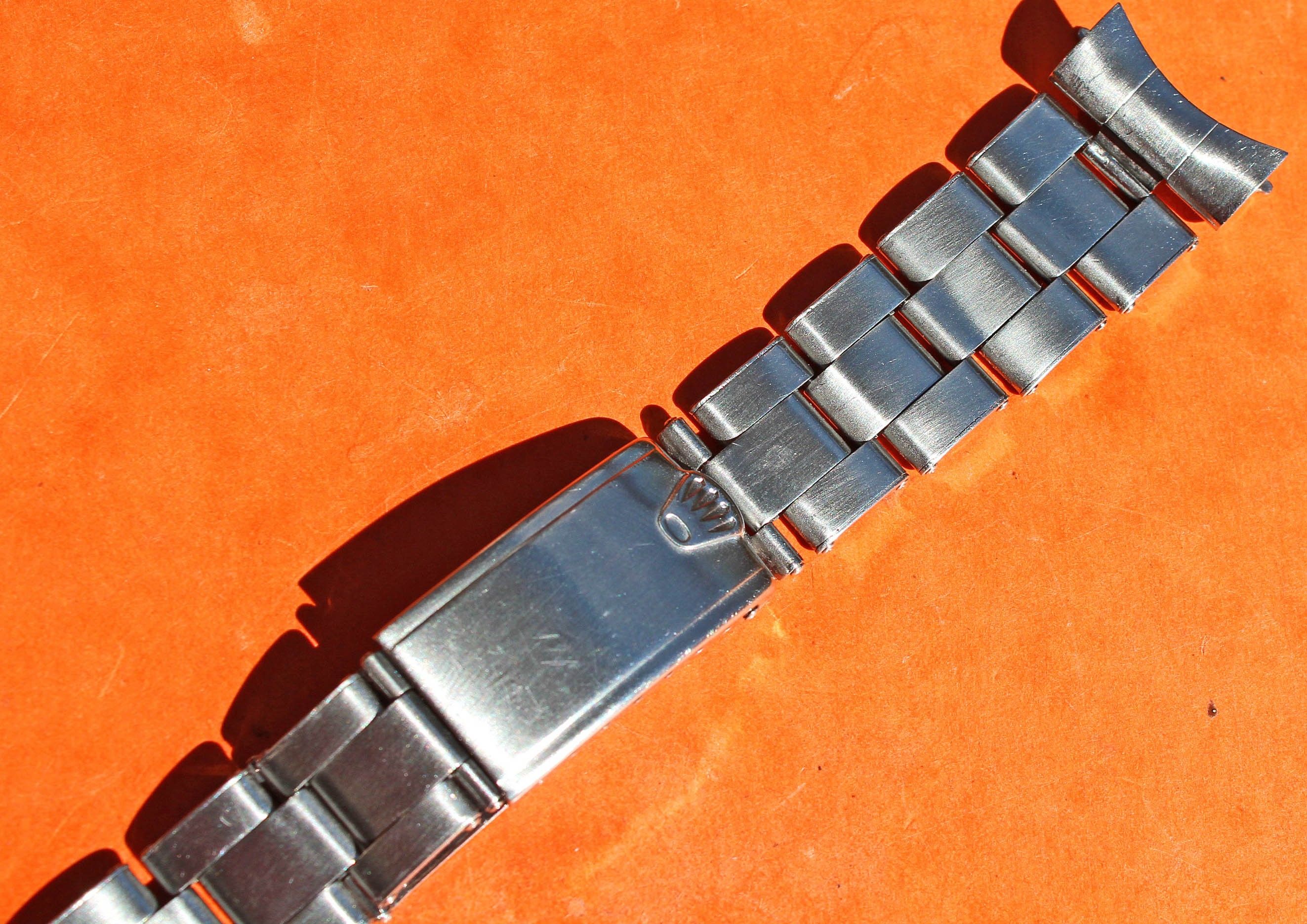 Rolex Gorgeous Vintage C.I 1970 20mm US Riveted Band Bracelet ...