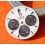 ?? RARE CADRAN DE MONTRES TUDOR MONARCH ref 15900 COULEUR BLANC 26mm ??