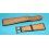 LEATHER NUBUC STRAP BRACELET WATCHES 20mm WITH BUCKLE TOBACCO COLOR