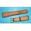 LEATHER NUBUC STRAP BRACELET WATCHES 20mm WITH BUCKLE TOBACCO COLOR