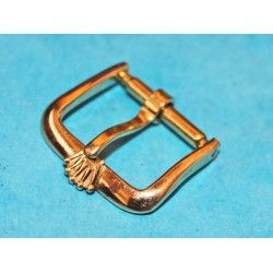 Vintage Rolex 15mm Gold Filled BIG CROWN -BIG LOGO Rolex Tudor Buckle Between Lugs Antique Gold plated Watches