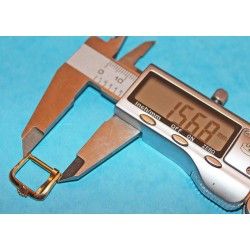Vintage Rolex 15mm Gold Filled BIG CROWN -BIG LOGO Rolex Tudor Buckle Between Lugs Antique Gold plated Watches