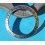 AUTHENTIQUE LUNETTE 24H GMT ACIER GRADUEE DE MONTRES ROLEX EXPLORER II 16570, 16550, VINTAGE