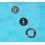 Rolex Watch Part 1570, 1530, 1560, auto calibers crown wheel & seat ref factory 7872, 7873, 7874, pre owned