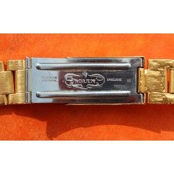 ♛♛ Rare Rolex Gold Electro Plated Oyster Watch Band Bracelet 78351 / 457 Bracelet 19mm Vintages Collectables straps ♛♛