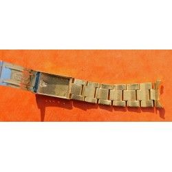 ♛♛ Rare Rolex Gold Electro Plated Oyster Watch Band Bracelet 78351 / 457 Bracelet 19mm Vintages Collectables straps ♛♛