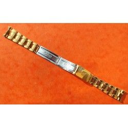 ♛♛ Rare Rolex Gold Electro Plated Oyster Watch Band Bracelet 78351 / 457 Bracelet 19mm Vintages Collectables straps ♛♛