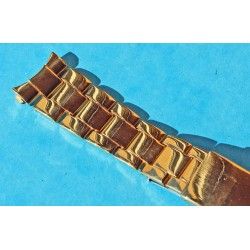 ♛♛ Rare Rolex Gold Electro Plated Oyster Watch Band Bracelet 78351 / 457 Bracelet 19mm Vintages Collectables straps ♛♛