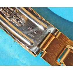 ♛♛ Rare Rolex Gold Electro Plated Oyster Watch Band Bracelet 78351 / 457 Bracelet 19mm Vintages Collectables straps ♛♛