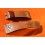 Chestnut tons Pilot Riveted Cordovan leather Aviator Watch Strap 21mm BREGUET TYPE XX, 3800, 3810, TRANSATLANTIQUE, AERONAVAL