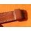Chestnut tons Pilot Riveted Cordovan leather Aviator Watch Strap 21mm BREGUET TYPE XX, 3800, 3810, TRANSATLANTIQUE, AERONAVAL