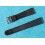 VINTAGE 70's LEATHER CALF WATCHES STRAP BLACK COLOR 16mm WITH BUCKLE 14mm MEASURES