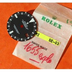 ♛N.O.S FACTORY ROLEX DIAL EXPLORER II 1655 WATCH FRECCIONE, STEVE MCQUEEN, LUMINOVA Cal 1570, 1575 auto, service dial♛