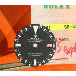 ♛N.O.S FACTORY ROLEX DIAL EXPLORER II 1655 WATCH FRECCIONE, STEVE MCQUEEN, LUMINOVA Cal 1570, 1575 auto, service dial♛