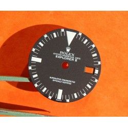 ? AUTHENTIQUE CADRAN ROLEX 1655 MONTRE EXPLORER II FRECCIONE, STEVE MCQUEEN LUMINOVA CAL 1575, 1570 N.O.S?