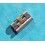 MAILLON PLIE OR / ACIER DE CONNECTIONS BOUCLE 15.50mm MONTRE ROLEX ACIER PLIE JUBILEE 6251H BRACELET 20mm, 19mm
