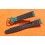 BRACELET 17mm CUIR FACON AUTRUCHE AVEC BOUCLE, COULEUR VERT