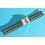 ZRC MADE IN FRANCE, DARK GREEN COLOR NAUTIC SHARK LEATHER STRAP BRACELET WATCHES 18mm WITH DEPLOYANT CLASP