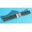 ZRC MADE IN FRANCE, DARK GREEN COLOR NAUTIC SHARK LEATHER STRAP BRACELET WATCHES 18mm WITH DEPLOYANT CLASP