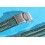 ZRC MADE IN FRANCE, DARK GREEN COLOR NAUTIC SHARK LEATHER STRAP BRACELET WATCHES 18mm WITH DEPLOYANT CLASP