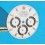 STELLAR ROLEX 16523, 16528 18K GOLD & WHITE COSMOGRAPH DAYTONA WATCH DIAL EL PRIMERO ZENITH CAL 4030