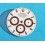 ROLEX CADRAN MONTRES DAYTONA 16523, 16528 EL PRIMERO COSMOGRAPH Cal ZÉNITH 4030 COULEUR IVOIRE / OR