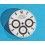 STELLAR ROLEX 16523, 16528 18K GOLD & WHITE COSMOGRAPH DAYTONA WATCH DIAL EL PRIMERO ZENITH CAL 4030