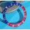 INSERT PEPSI ROUGE / BLEU DE MONTRES VINTAGES ROLEX GMT MASTER 1675, 16750, 16758, 16753 FAT FRONT