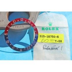 VINTAGE 1971 PEPSI ROLEX FADED INSERT GMT MASTER 1675 et 16750 FAT FRONT