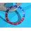 Vintage Rolex GMT Master 1675, 16750, 16753, 16758 Pepsi Blue & Red color Bezel Watch Insert Part