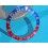 INSERT PEPSI ROUGE / BLEU DE MONTRES VINTAGES ROLEX GMT MASTER 1675, 16750, 16758, 16753 FAT FRONT