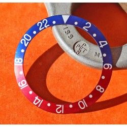 Vintage Rolex GMT Master 1675, 16750, 16753, 16758 Pepsi Blue & Red color Bezel Watch Insert Part