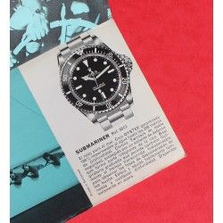 VINTAGE 1979 ROLEX SUBMARINER double RED DRSD SEA-DWELLER 1665 WATCHES Redsub 1680, 5513 WATCH BOOKLET, MANUAL CIRCA 1979