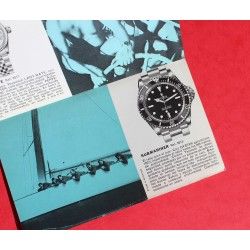 ROLEX 1979 BOOKLET LIVRET MONTRES VINTAGES SUBMARINER, SEA-DWELLER 5513, 1680, 1665, 1680/8 