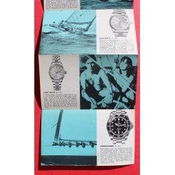 VINTAGE 1979 ROLEX SUBMARINER double RED DRSD SEA-DWELLER 1665 WATCHES Redsub 1680, 5513 WATCH BOOKLET, MANUAL CIRCA 1979