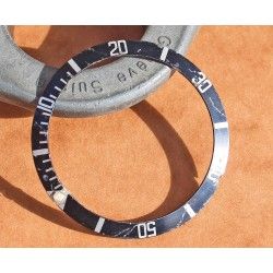 Vintage Rolex blueish faded Fat Font bezel insert for submariner 5513, 5512, 5510, 1680, 1665, 6538, 6536 watches