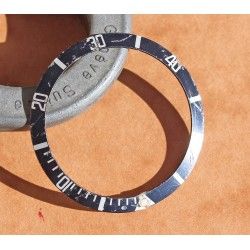 Vintage Rolex blueish faded Fat Font bezel insert for submariner 5513, 5512, 5510, 1680, 1665, 6538, 6536 watches