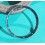 VINTAGE LUNETTE GRADUEE INTERNE BLEUE DE MONTRES BREITLING Ø30mm