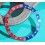 Rolex GMT Master watch Faded PEPSI Dark Blue & Red color S/S 16700, 16710, 16760 Bezel 24H Insert Part