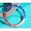 Rolex GMT Master watch Faded PEPSI Dark Blue & Red color S/S 16700, 16710, 16760 Bezel 24H Insert Part