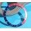 Rolex GMT Master watch Faded PEPSI Dark Blue & Red color S/S 16700, 16710, 16760 Bezel 24H Insert Part