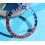 Rolex GMT Master watch Faded PEPSI Dark Blue & Red color S/S 16700, 16710, 16760 Bezel 24H Insert Part