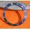 RARE INSERT LUNETTE BLEU MONTRE ROLEX SUBMARINER 16613, 16618, 16803, 16808 PERLE LUMINOVA