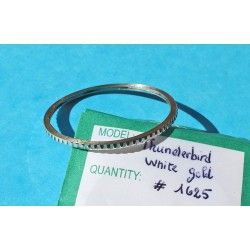 Rolex Thunderbird Turn O graph 1625 Vintage Rare turning 14Kt Solid White Gold Bezel watch