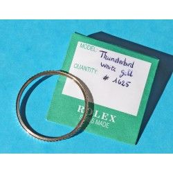 Rolex Thunderbird Turn O graph 1625 Vintage Rare turning 14Kt Solid White Gold Bezel watch