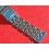 BREITLING STRONG STAINLESS STEEL PILOT BRACELET WATCH 20mm CHRONOMAT, COKPIT PILOTBAND POLISHED
