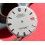 Amazing Rolex DateJust watch pie pan "WIDE BOY" silver Dial 1600, 1601, 1603 Ø28mm