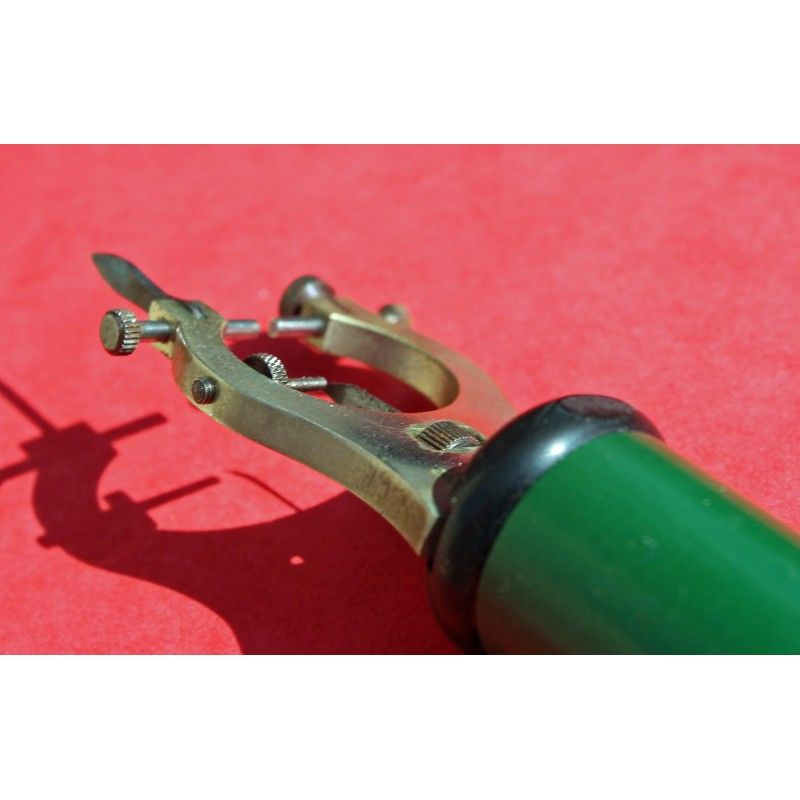 Outil Horloger Vintage Huit-Chiffre En Laiton - Pour Balanciers Et Roues, Ancien