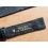 BRACELET MONTRE CUIR CROCODILE NOIR SIGNE ROLEX 17mm AVEC BOUCLE ARDILLON PLAQUE OR