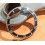 ?RARE ROLEX 1665 LUNETTE BEZEL INSERT FAT FONT VINTAGE MONTRE SEA-DWELLER, DOUBLE ROUGE?